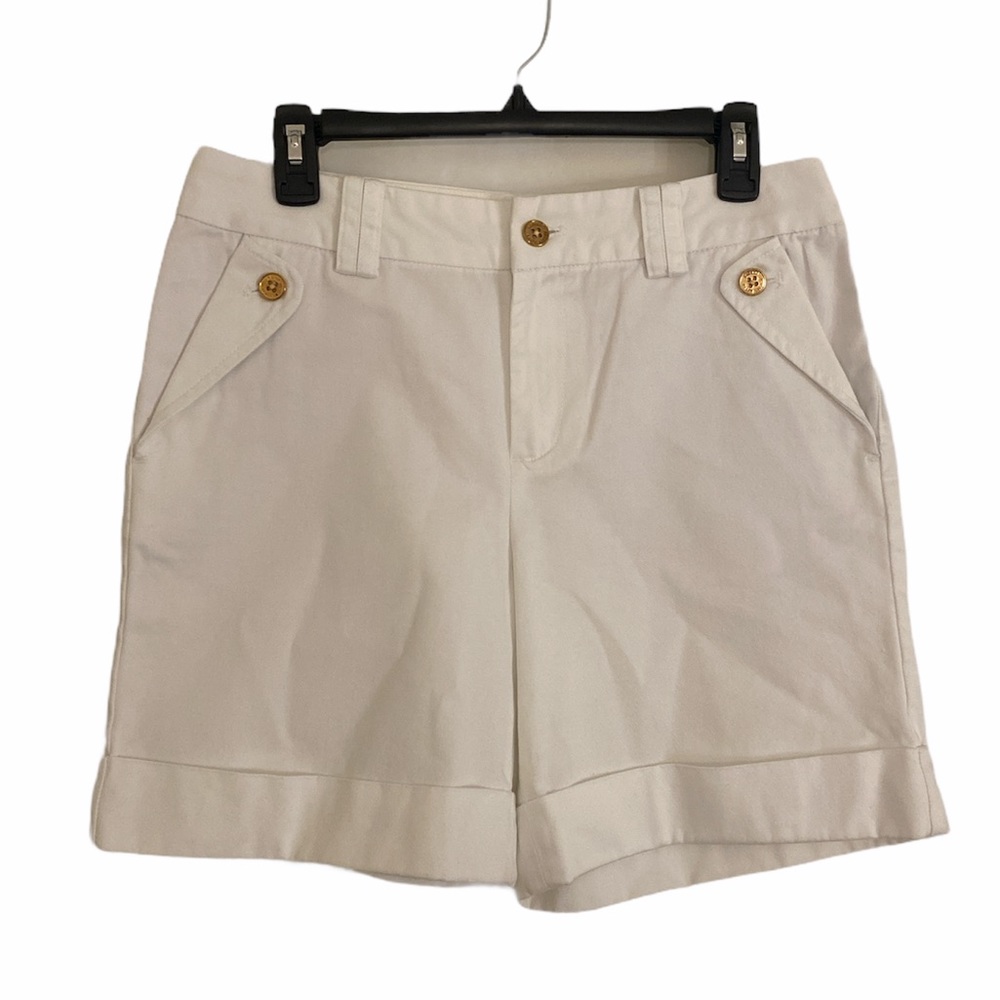 Ralph Lauren White Cotton Shorts